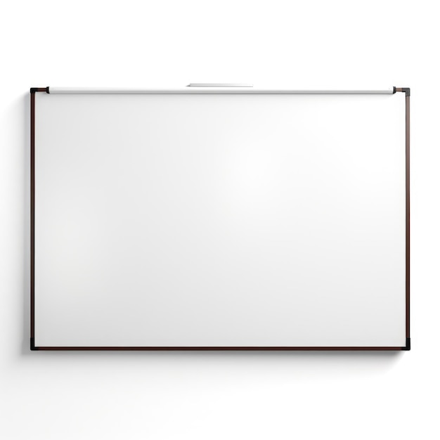 Large Dry Erase Wall Decal isolated on transparent background Generative AI