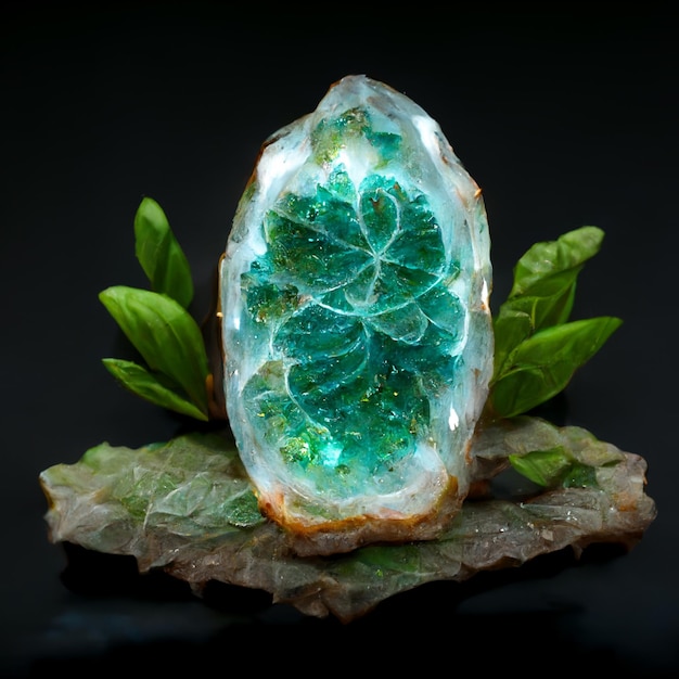 Large Fantasy Variscite Gemstone