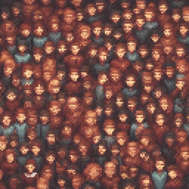 a large group of people with faces that sayson the bottom