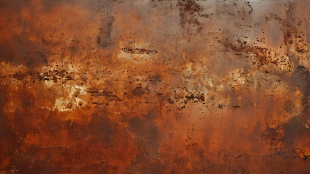 a large metal sheet with a number of letters on it is covered in rust