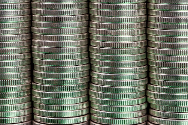 A large number of metal coins are used in eastern Europe