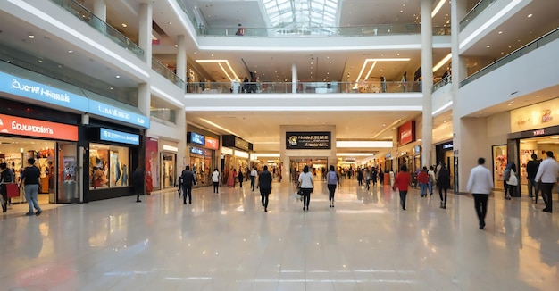 a large shopping mall with a sign that says quot mall quot