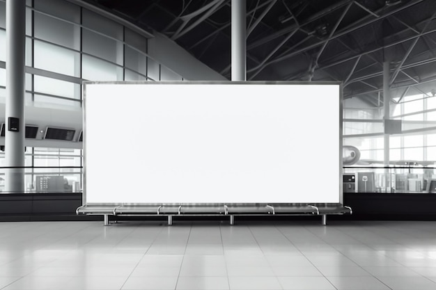 A large white screen is displayed in a room with a black background.