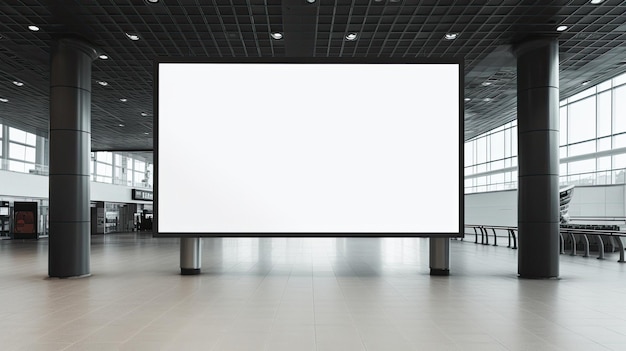 A large white screen in a large room with a large white screen.