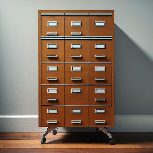 a large wooden cabinet with the word quot s quot on it