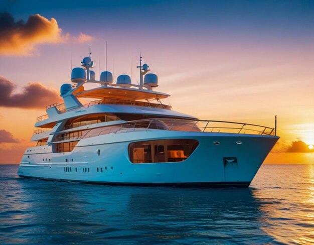 a large yacht with the word quot p quot on the side