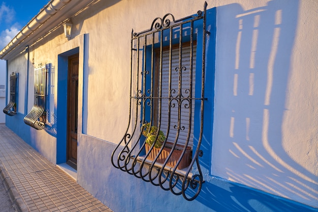 Las Rotas Mediterranean facades Alicante