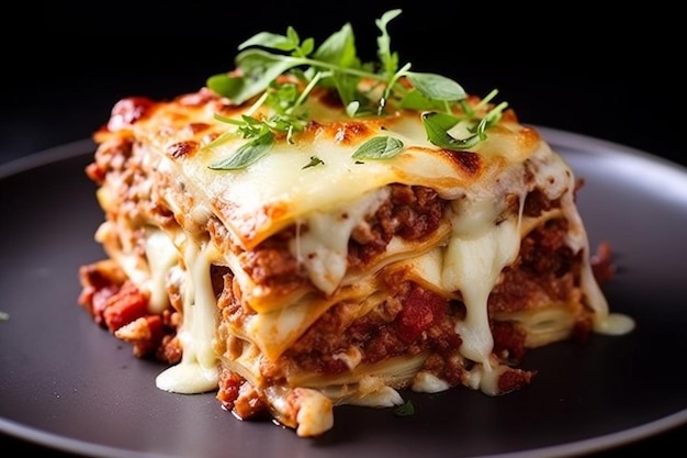 Lasagna with Prosciutto and Fontina yummy delicious LasagnaRisotto image