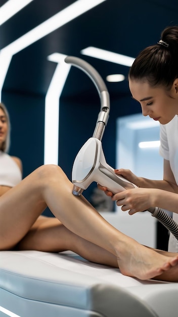 Laser epilation hair removal therapy