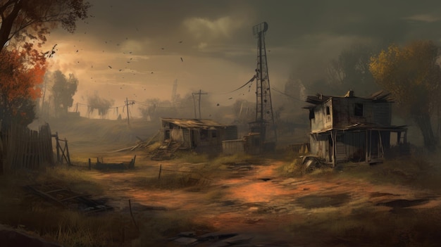 The last of us concept art