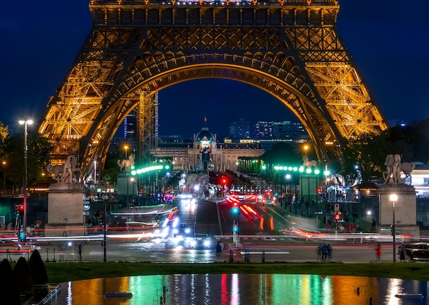 Late Evening Near the Eiffel Tower