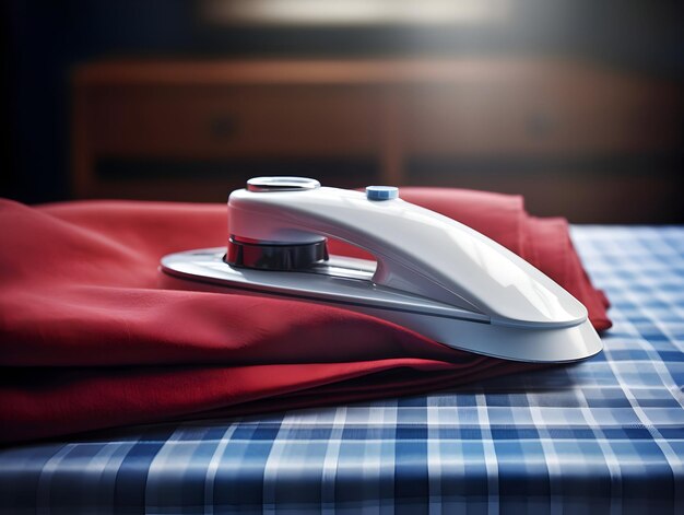 Laundry service Ironing on clothes hygiene and cleaning clothes on washing machine Housekeeping