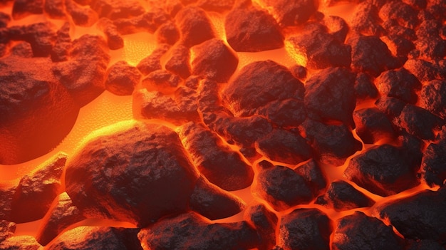 lava abstract background