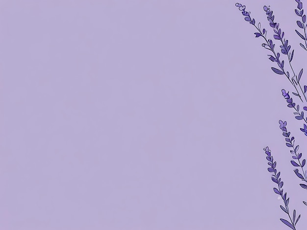 Photo lavender background