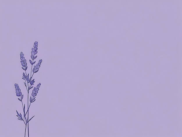 Photo lavender background