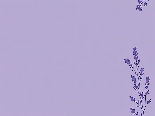 Photo lavender background