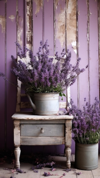 Lavender blossom flower purple