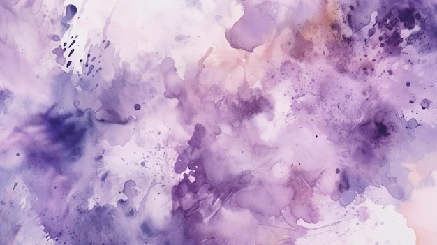 Lavender Dreams A Dreamy Watercolor Background in Serene Shades of Lavender and Ethereal Beauty