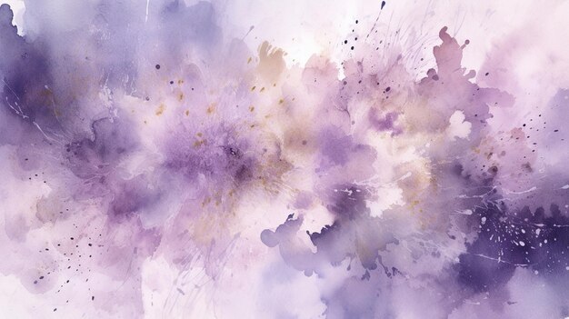 Lavender Dreams A Dreamy Watercolor Background in Serene Shades of Lavender and Ethereal Beauty