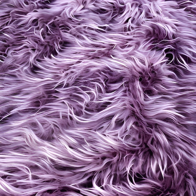 A Lavender Pink Symphony of Fluffy Fur and Textured FabricxA