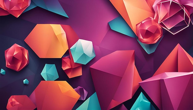 Layered Polygon Shapes