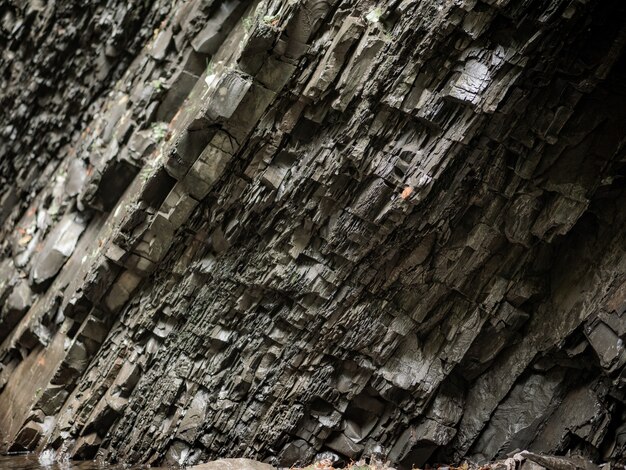 Layers of stones. Natural background