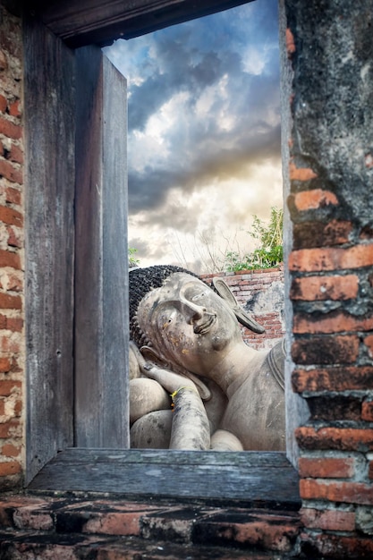 Laying Buddha in Ayutthaya