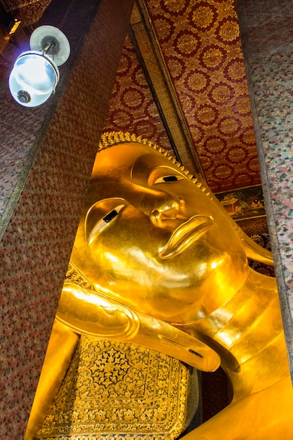 Laying Buddha temple in Bangkok, Thailand