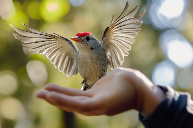 Photo leading bird identification workshops ar generative ai