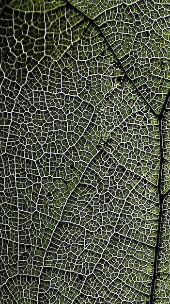 A leaf that has a lot of holes in it