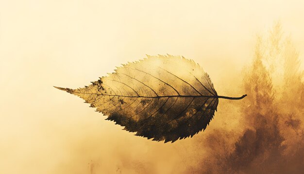 a leaf that has the word quot autumn quot on it