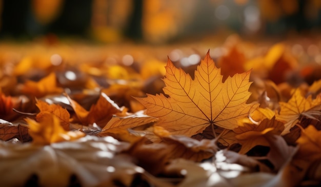 a leaf that is laying on a table