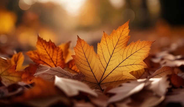 A leaf that is on a leaf that is on a table