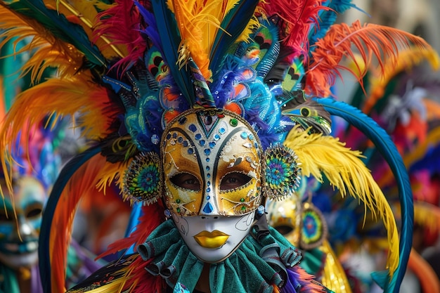 Learn about the historical roots of Carnival art a generative ai