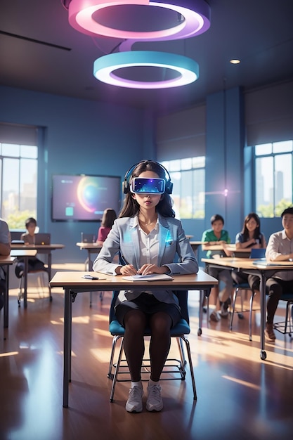 Learning to reimagine with holographic classrooms and integrated virtual reality