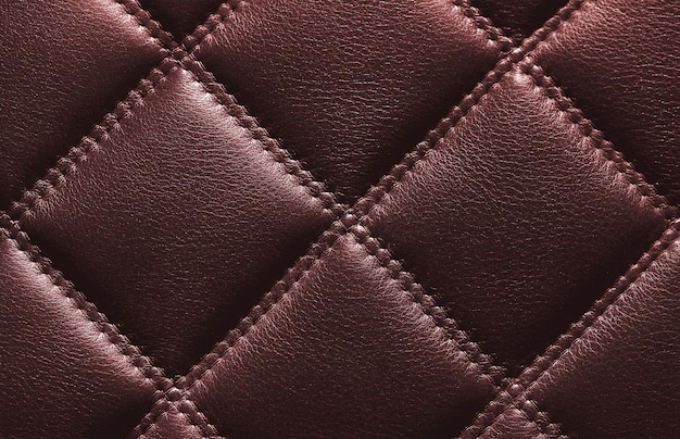 Leather texture background natural leather material pattern close view square illustration