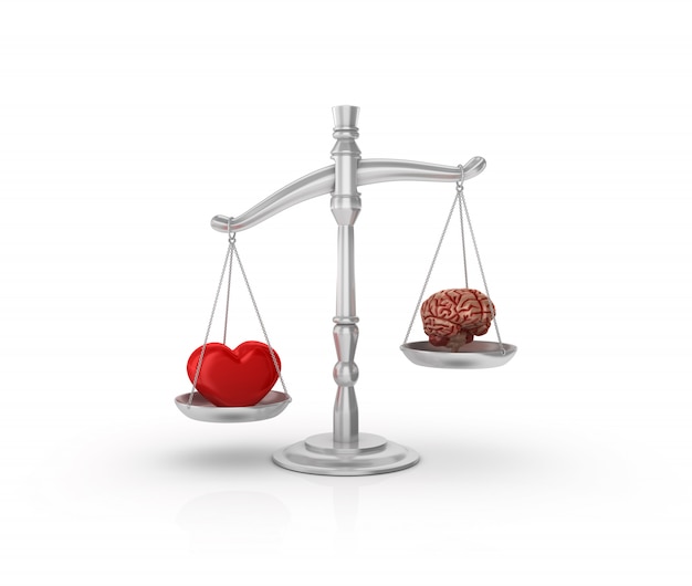 Legal Weight Scale with Heart and Brain