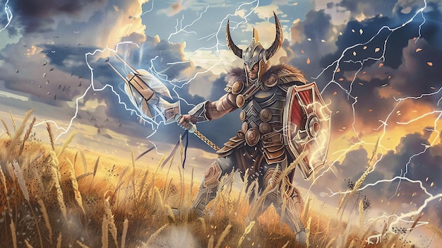 The legendary Norse God of Thunder