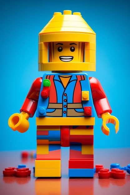 LEGO DUPLO Cartoon Character in Fun Style