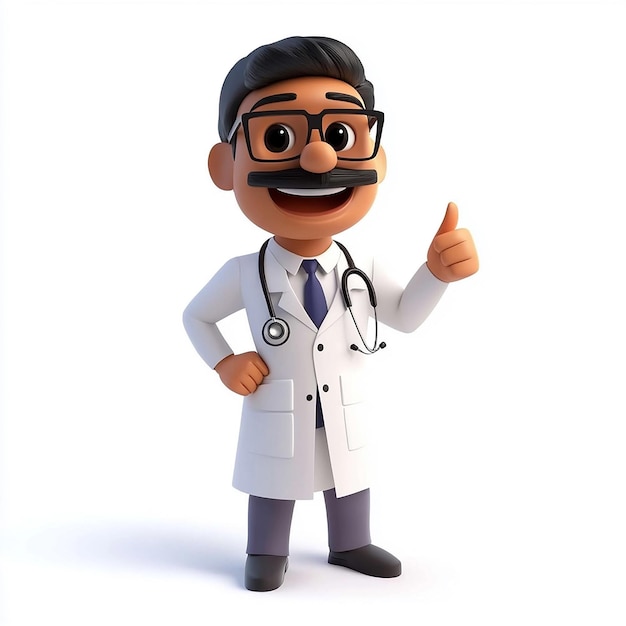 Photo a lego figure with a stethoscope on it