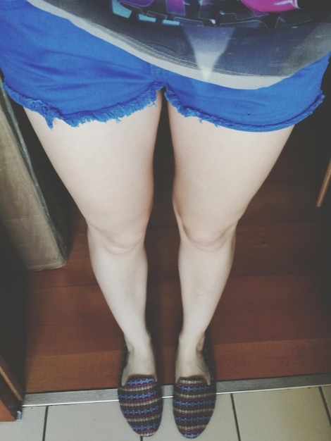 Photo legs of woman