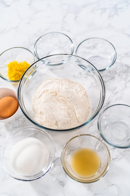 Lemon Cookies with White Chocolate