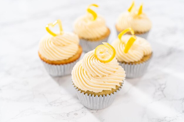 Lemon cupcakes