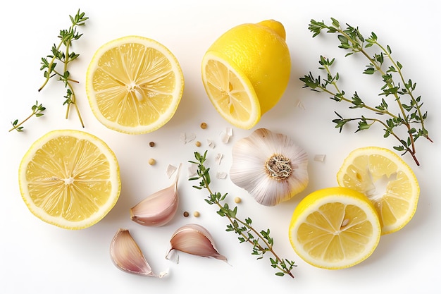 Lemon Garlic and Thyme Spices for Cooking