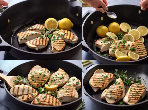 Lemon herb grilled chicken