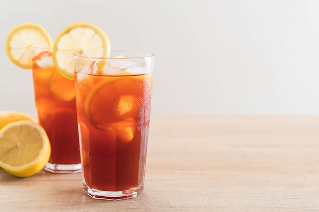 lemon iced tea