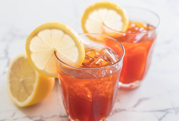 lemon iced tea