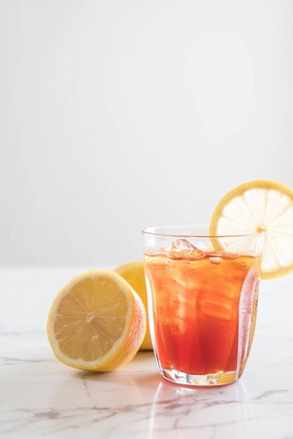 lemon iced tea