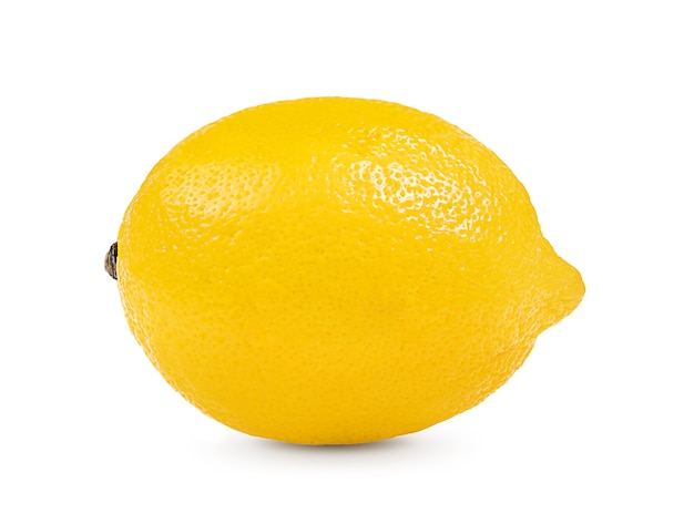 lemon isolated on white background