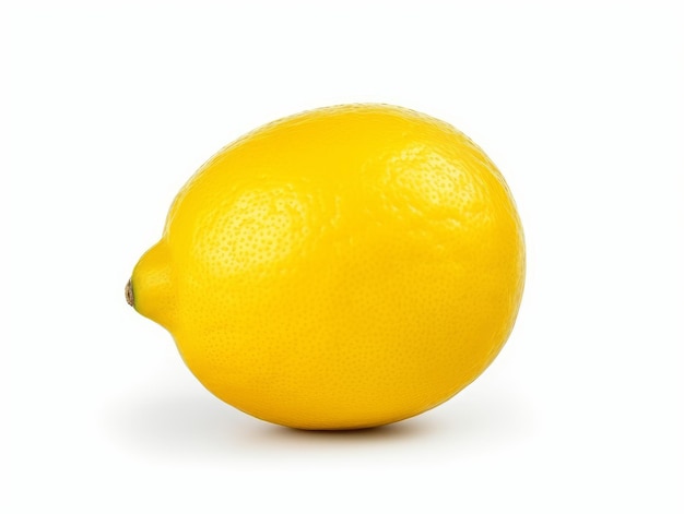 Lemon isolated on a white background